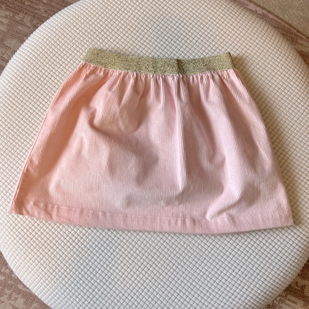 Isaac Mizrahi NWT pink corduroy skirt
